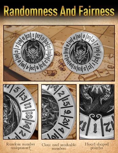 D&D Dice Set,7PCS Metal Dice for Dungeons and Dragons,Mini Dice Set with Pocket Watch Case,Role Playing Board Games Accessories (Dragon, Ancient Silver-F) - color: F-ancient Silver, style: Dragon
