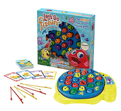 Amazon Exclusive Bonus Edition Let's Go Fishin' with Lucky Ducks MAM Card Game | 1-4 Players, Ages 4+ - style: Bonus Edition Let's Go Fishin' Game