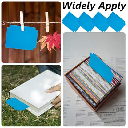 CRASPIRE Trading Card Dividers Blue Card Separator Card Sorting Tray Plastic Card Dividers Board Game Card Separator Card Deck Box Dividers for Game Organizer Storage 40sheets 2.75 x 3.7 Inch - style: 40Pcs Blue