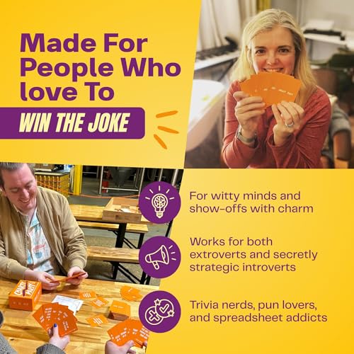 Charty Party – Funny Adult Party Game with Absurd Charts for Ages 17+ | Perfect for Clever Friends and Game Nights, Try to Guess What’s the Chart About, 3+ Players, 30-90 mins