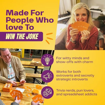 Charty Party – Funny Adult Party Game with Absurd Charts for Ages 17+ | Perfect for Clever Friends and Game Nights, Try to Guess What’s the Chart About, 3+ Players, 30-90 mins