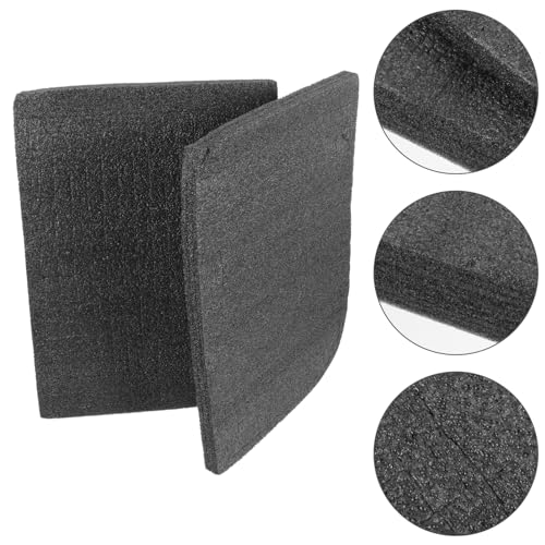 2pcs Foam Inserts for Cases Flexible Tool Box Padding for Diy Crafts Absorbing Storage for Game and Tool Organization