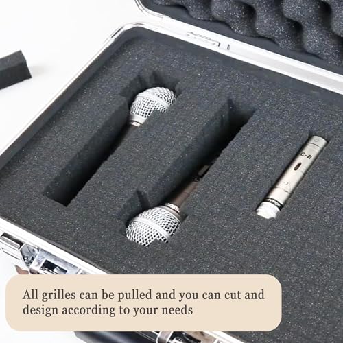 Polyurethane Foam Sheet 16 x 12 x 2 Inch | Cuttable Foam Inserts, Pluck Pre Cube Sheet, Bottom Use for Board Game Box Cases Storage Drawer