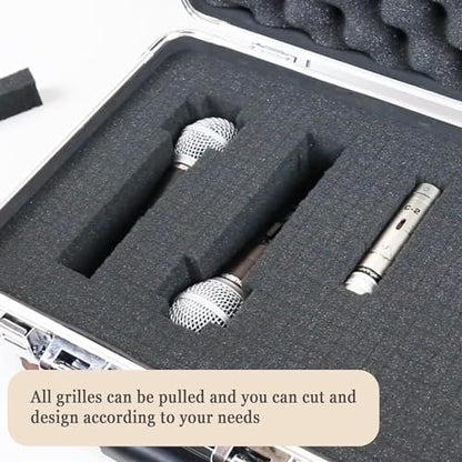 Polyurethane Foam Sheet 16 x 12 x 2 Inch | Cuttable Foam Inserts, Pluck Pre Cube Sheet, Bottom Use for Board Game Box Cases Storage Drawer