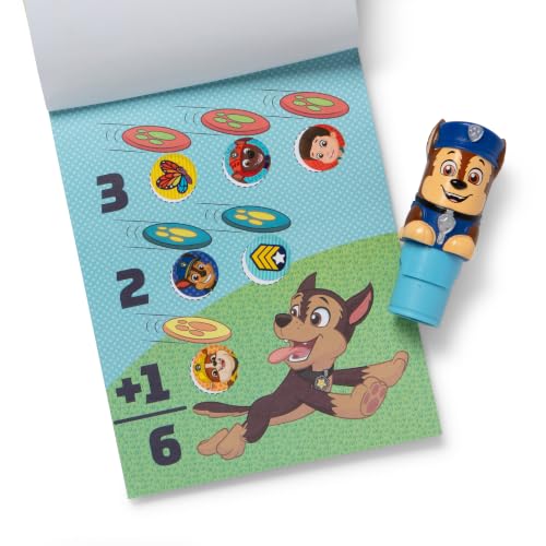 Melissa & Doug Sticker Wow! PAW Patrol Chase, Stamper Activity Book Toy | 500 Surprise Stickers, Mini Pad, Chase Stamper Toy, Mess-Free Travel Toys, Arts & Crafts, Preschool Toys for Kids, Ages 3+ - size: Bundle