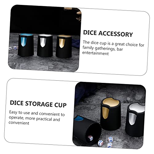 1pc Stylish Plastic Dice Cup Compact Dice Storage Container for Parties Ktv and Game Easy to Clean Lightweight Design for Entertaining and Decorating Spaces
