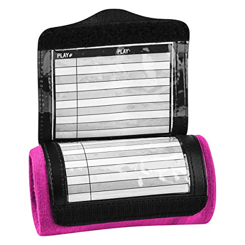 Champro Adult Quarterback Playbook Triple (AF50B) - color: Optic Pink, size: Adult