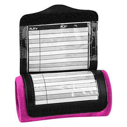 Champro Adult Quarterback Playbook Triple (AF50B) - color: Optic Pink, size: Adult