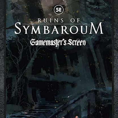 Free League Ruins of Symbaroum 5E: Gamemaster's Screen with 28-Page Adventure Booklet for Immersive RPG Campaigns - style: Gamemaster's Screen