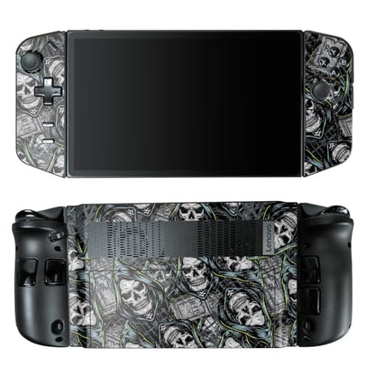 Carbon Fiber Gaming Skin Compatible with Lenovo Legion Go - Wall of Death - Premium 3M Vinyl Protective Wrap Decal Cover - Easy to Apply | Crafted in The USA by MightySkins - color: Wall Of Death, style: Carbon Fiber Textured Finish