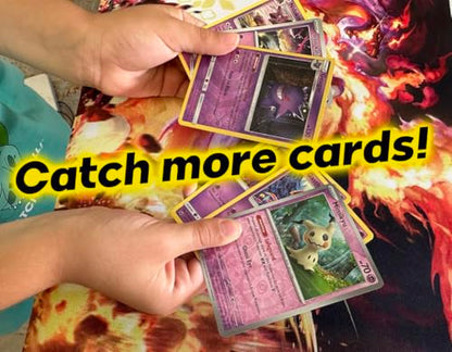 Dan123yal Pokémon Compatible 50 Card Lot with 1 Legendary Ultra Rare Cards Bundle Deck Box Included