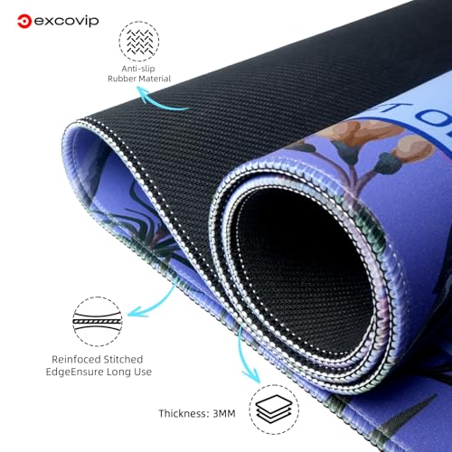 excovip Purple Mahjong Mat for Table 32.5"x32.5" with Black Carrying Bag, Mahjong Table Cloth with Rules,Noise Reduction Anti-Slip Game mat for Mahjong/Poker/Board Games/Card Games/Dominoes - color: 32.5x32.5inch-purple