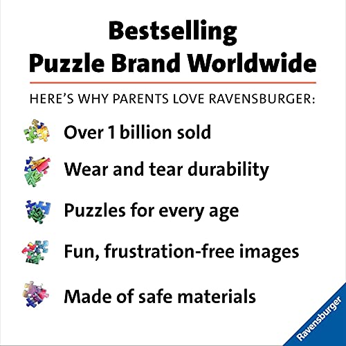 Ravensburger Underwater Wonders 100 Piece Jigsaw Puzzle for Kids - Fun and Educational Toy | Perfect Age Fit | Sustainable Wooden Pieces | Climate Pledge Friendly - 12972