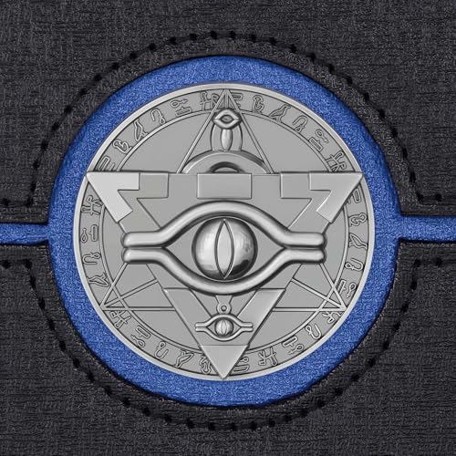 Kabinka Commander Deck Box for MTG with Dice Tray, Yugioh Deck Box | Holds 100 Double-Sleeved Cards, for TCG/PTCG, Patented Design, with 35PT Magnetic Card Holder (Black& Blue, Puzzle) - color: E-Black& Blue, Puzzle