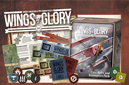 Wings of Glory: WW1 Rules and Accessories Pack - style: WW1 Rules and Accessories Pack
