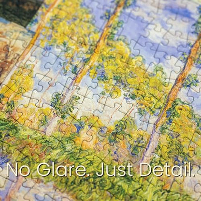 Claude Monet Impressions of Light Part 3, Premium 1000 Piece Jigsaw Puzzle for Adults, Glare-Free, Soft-Touch Puzzles, Made in USA, Puzzle Lovers Gift Ideas, 26.6" x 19.25" - color: Claude Monet Impressions of Light, Part 3