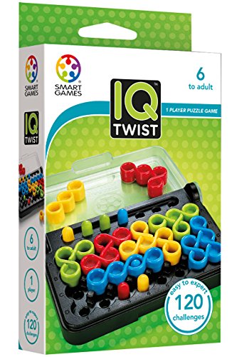 SmartGames IQ Bundles Color Series: IQ Twist & IQ XOXO 240 Challenges for Ages 6-Adult - style: IQ Twist & IQ XOXO