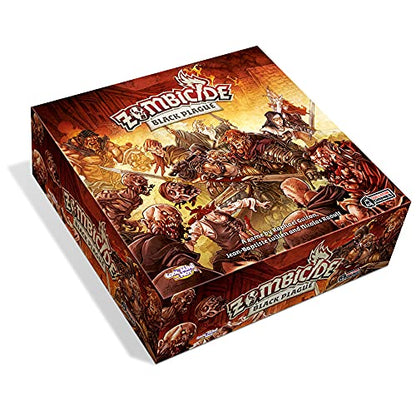 CMON Zombicide: Black Plague - Medieval Fantasy Zombie Board Game - Cooperative Strategy Game with Tabletop Miniatures, Ages 14+, 1-6 Players, 1 Hour Playtime