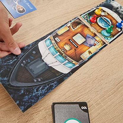 Hasbro Gaming Clue Board Game Sabotage on The High Seas, Escape Room Game, Murder Mystery Games, 1-6 Players, 10+ (Amazon Exclusive) - style: Sabotage on the High Seas