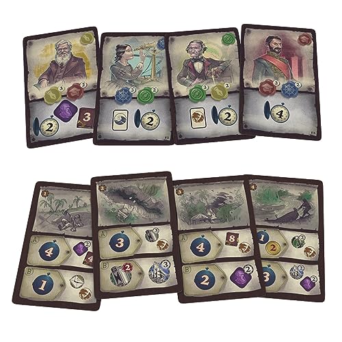 Thundergryph Games Darwin's Journey: Fireland Expansion - New Adventures Await! Strategy Game of Exploration and Discovery for Kids and Adults, Ages 14+, 1-4 Players, 30-120 Minute Playtime