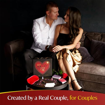 Romantic Couples Board Game – 300 Date Night Dares & Conversation Cards | Fun 2 Player Game for Couples & Gaming Cards for Married Couples