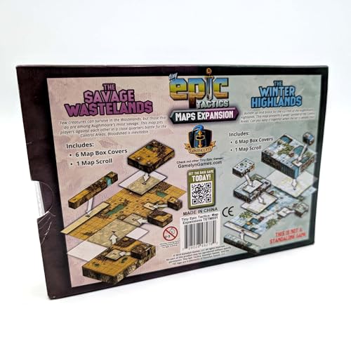Gamelyn Games Tiny Epic Tactics Map Pack, Board Game Accessory Expansion | Gamelyn Games Tiny Epic Tactics Map Pack; board game accessory expansion