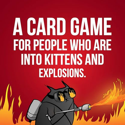 Exploding Kittens Grab and Game, 2-4 Players, Ages 7+, Pocket Version | Pocket-sized Exploding Kittens! Quick to learn, travel-friendly, and great for road trips, parties, and gifting.
