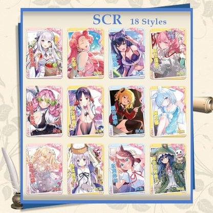 Goddess Story 1YUAN12 Series - QiongZi, Booster Box Anime Girl Collection Trading Cards (NS1-12) - color: Ns1-12