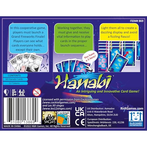 R&R Games Hanabi Strategy Game