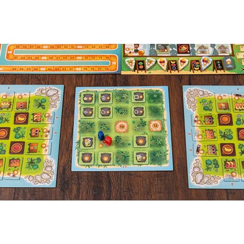 Capstone Games: Juicy Fruits: Mystic Island - Expansion, Strategy Board Game, 3 New Modules, Bonus Tiles, New Tokens, Ages 10+, 1-4 Players, 30 Min