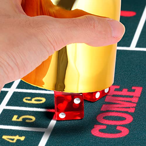 NUOBESTY 2pcs Portable Dice Storage Cup Stylish Plastic Dice Box for Games at Ktv Bars Compact Lightweight Design for and