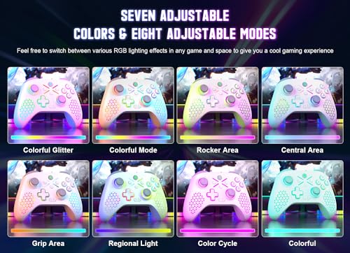 Gamrombo Wireless Gaming Controller Replacement for Xbox One, Xbox Series X|S, Xbox One S|X Controller with Hall Triggers, Hall Joysticks, Adjust RGB Light, Marco, Turbo, Audio Jack - Need to upgrade