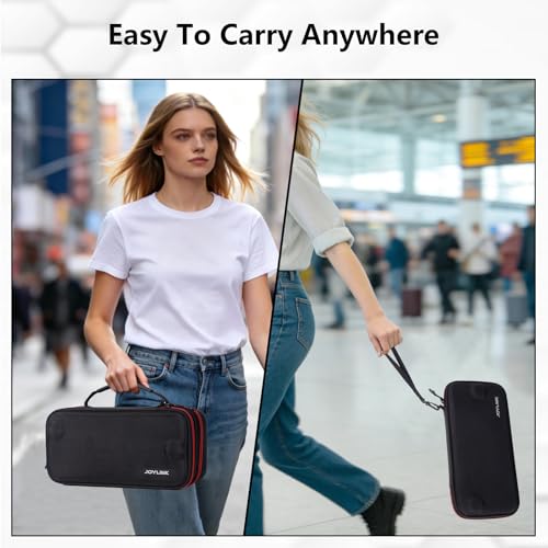 JOYLINK Carrying Case for Nintendo Switch 2, Modular 2-in-1 Dock/Pro Controller Storage Cases + Ultra Slim Carrying Case Travel, All in One Hard Carrying Case with 14 Game Cards Slots