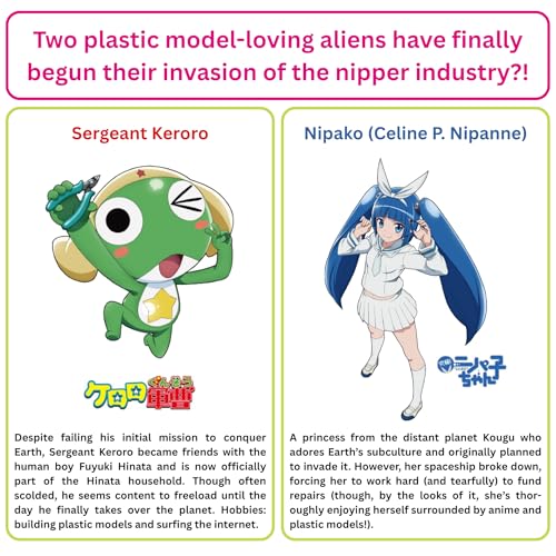 GodHand Keroro Plastic Model Nipper PN-125-KR with Sharp Thin Dual Blades, Ergonomic Non-slip Grip, 3mm Sprue Cutter Hobby Nippers for Plastic Models, Miniatures, Gundam, Gunpla, Green