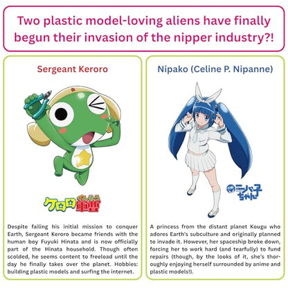 GodHand Keroro Plastic Model Nipper PN-125-KR with Sharp Thin Dual Blades, Ergonomic Non-slip Grip, 3mm Sprue Cutter Hobby Nippers for Plastic Models, Miniatures, Gundam, Gunpla, Green