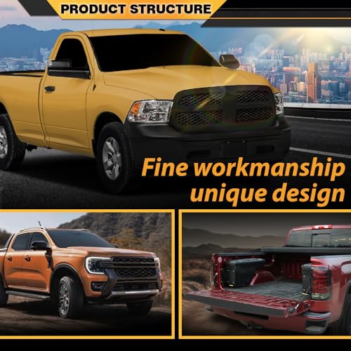 CNNELL Battery Cover Insulator Shield Compatible with Ram 1500 2013-2024 Black 5033397AE - style: 2013-2024 Dodge Ram 1500
