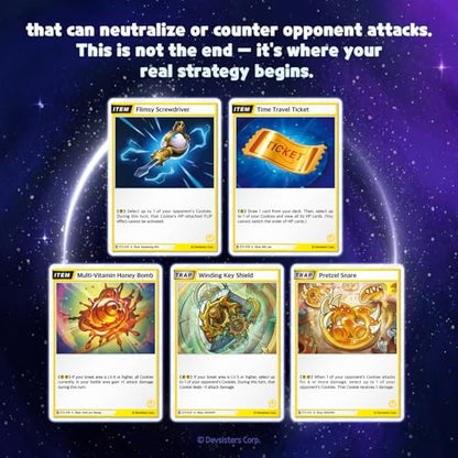 CookieRun Trading Card Game: Starter Deck Yellow | 2 Player Competitive TCG | 20 Minutes | Includes 60 Cards - style: Yellow