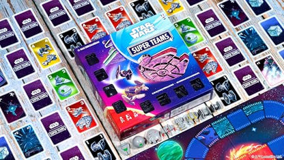 Star Wars Super Teams Board Game - Fast-Paced Strategy Race Through The Galaxy, Fun for Families, Kids & Adults, Ages 7+, 2-4 Players, 30 Minute Playtime, Made by Zygomatic