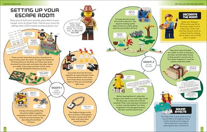 Build Your Own LEGO Escape Room: With 49 LEGO Bricks and a Sticker Sheet to Get Started