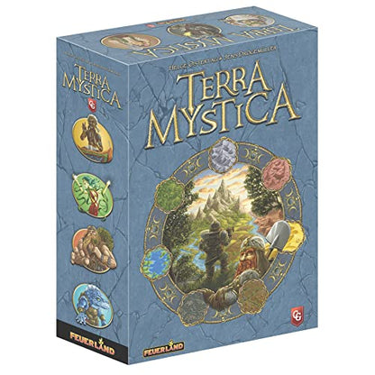 Terra Mystica Board Game - Strategy Game of Terraforming & Control, Fantasy Game for Kids & Adults, Ages 12+, 2-5 Players, 60-150 Minute Playtime, Made by Z-Man Games - style: Terra Mystica