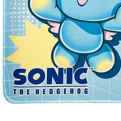 KESS: Sonic: Playmat - Chao - 23.75 x 13.5 Neoprene, Non-Slip, Tabletop Accessory, Comfort & Protection Surface, Card-Board-Dice-RPG Games, Mouse Pad - style: Chao