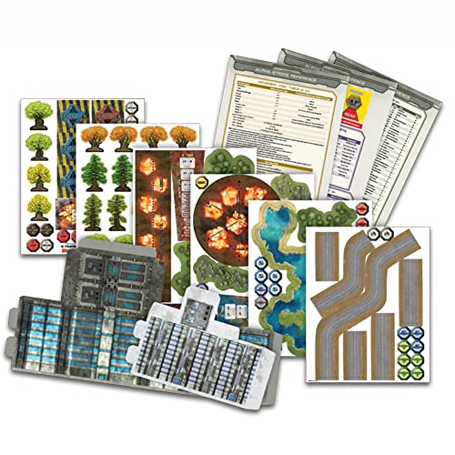 BattleTech Counters Pack Alpha Strike - Miniatures Wargame Accessory for 2+ Players, Ages 14+, 1.5 Hours+ Play Time - Essential Kit by Catalyst Game Labs