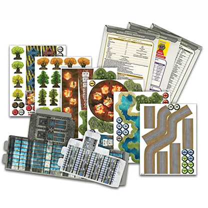 BattleTech Counters Pack Alpha Strike - Miniatures Wargame Accessory for 2+ Players, Ages 14+, 1.5 Hours+ Play Time - Essential Kit by Catalyst Game Labs