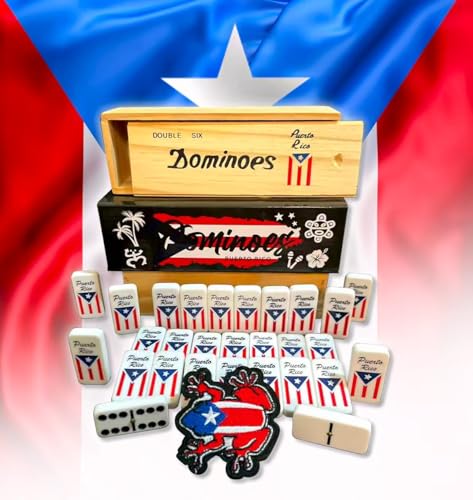 PRK 14 Puerto Rico Gifts Regalos de Amigos Friends Gift Packs (Domino de Puerto Rico Set)