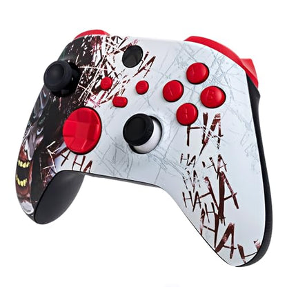 Crazy Controllerz Customz Series Custom Wireless Controller for Xbox One Series X S PC - Joker Design - color: XS JOKER