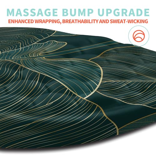 Ergonomic Mouse Pad Wrist Support with Memory Foam Massage Bulge, Carpal Tunnel Pain Relief Mousepad Wrist Rest for Mouse(12x8 inch, Leaves) - color: Kg012-leaves