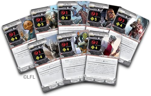 Asmodee Star Wars: Outer Rim - Unfinished Business Expansion - Strategy Game, Adventure Game for Kids & Adults, Ages 14+, 1-4 Players, 3-4 Hour Playtime