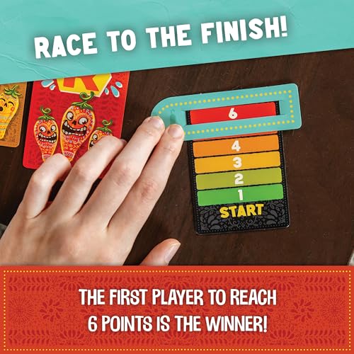 Pepper! Card Game – Fun Family & Party Game for Kids & Adults, Ages 8+, 2–8 Players, 30-Minute Gameplay, Easy to Learn Spicy Strategy Game