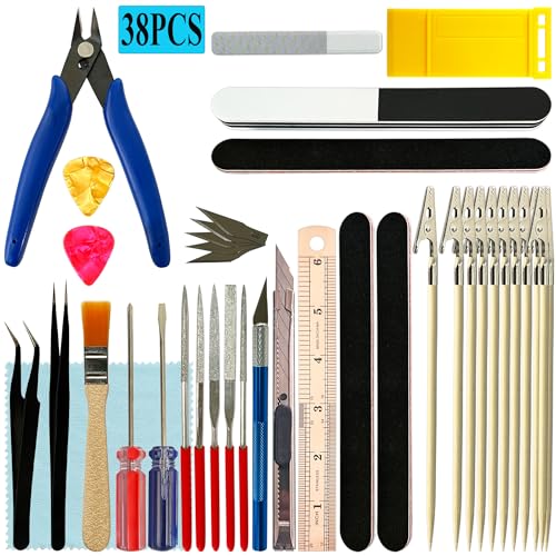 Model DIY Tool Kit, Basic Gundam Craft Building Repairing Tool Set, Dollhouse Miniature Hobby Gunpla Building or Handmade Hobby Craft Tools Set