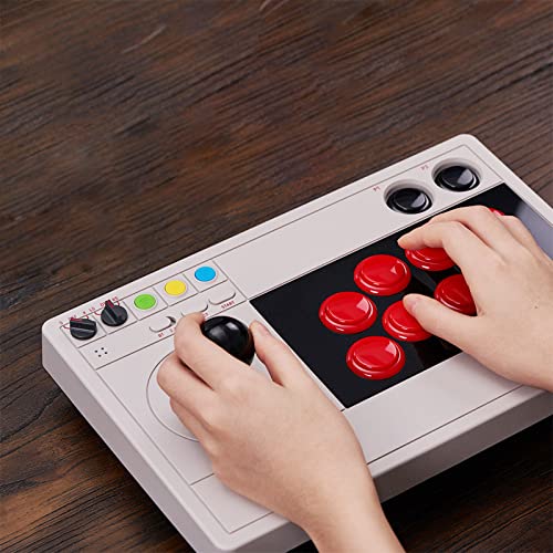 Larcele 30MM Console Box Push Button for Arcade Game Projects YXJKG-01 | 12 Pcs, 6 Colors, DIY Plug-in Replacement Switch Part - size: 30MM